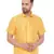 Yellow Silk Blend Ethnic Shirt