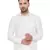 White Silk Blend Ethnic Shirt