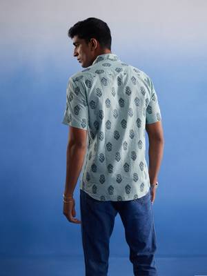 Mehandi Cotton Shirt 3