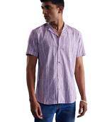 Purple Cotton Shirt