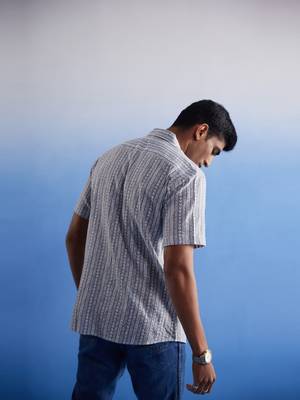 Gray Cotton Shirt 3