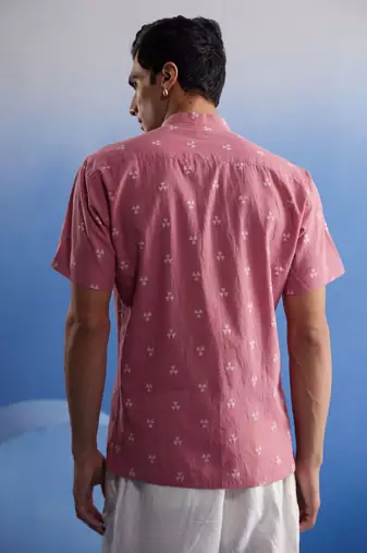 Pink Cotton Shirt