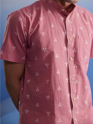 Pink Cotton Shirt 4