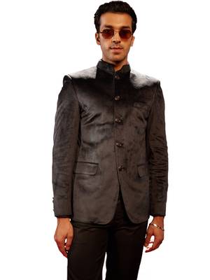 Black Velvet Jodhpuri 1