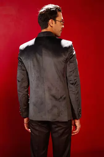 Black Velvet Jodhpuri