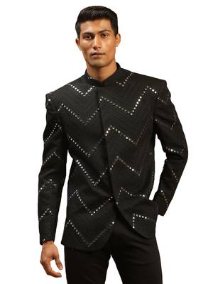 Black Viscose Jodhpuri 1