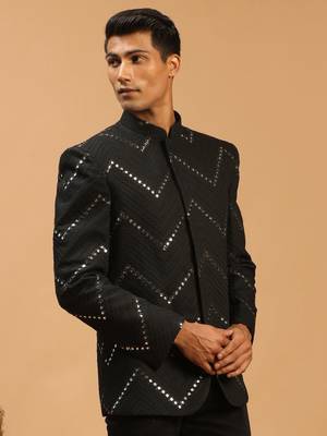 Black Viscose Jodhpuri 2