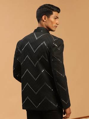 Black Viscose Jodhpuri 3