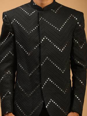 Black Viscose Jodhpuri 4