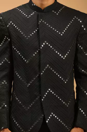 Black Viscose Jodhpuri