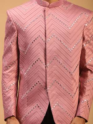 Onion Pink Viscose Jodhpuri 4