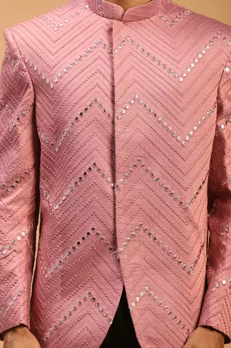 Onion Pink Viscose Jodhpuri
