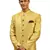 Men'S Yellow Silk Blend Jodhpuri
