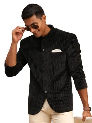 Black Velvet Jodhpuri 1