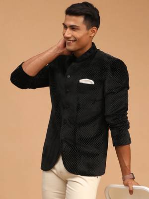 Black Velvet Jodhpuri 2
