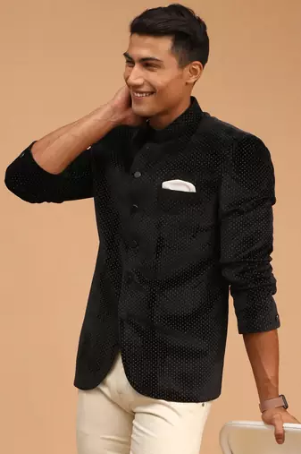 Black Velvet Jodhpuri