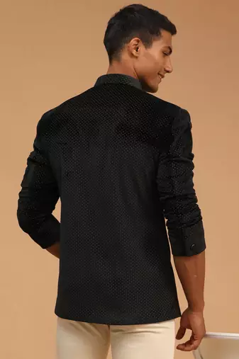 Black Velvet Jodhpuri