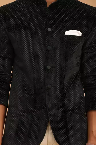 Black Velvet Jodhpuri