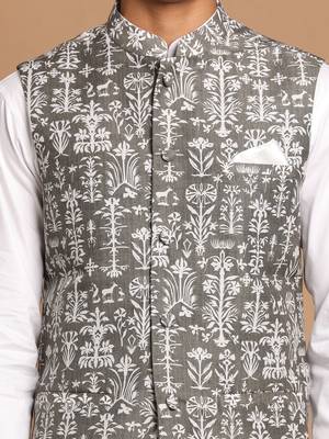Green Nehru Jacket 4