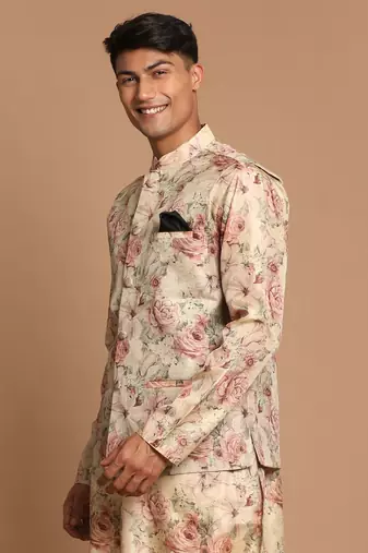Brown Nehru Jacket