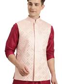 Pink Nehru Jacket