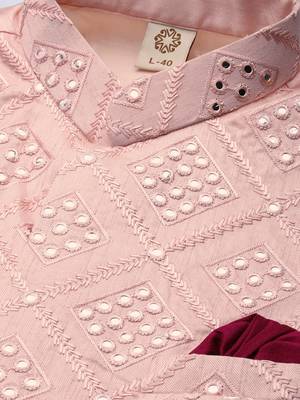 Pink Nehru Jacket 4