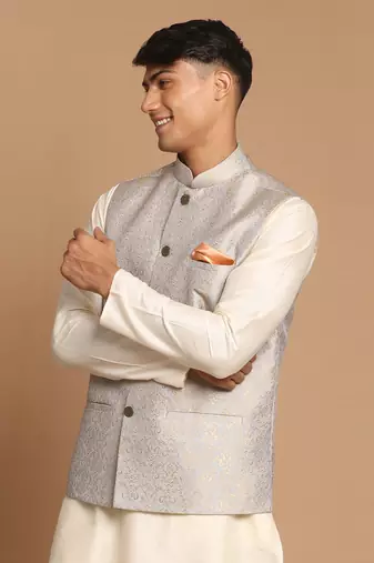 Grey Nehru Jacket