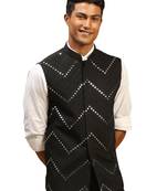 Black Mirror Work Nehru Jacket