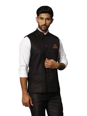 Black - Nehru Jacket 1