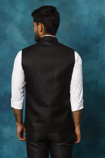 Black - Nehru Jacket
