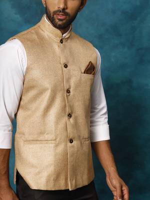 Beige - Nehru Jacket 4