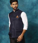 Navy Blue - Nehru Jacket