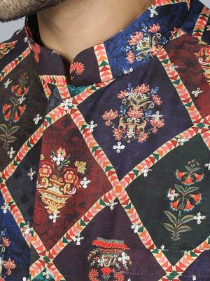 Men'S Patola Nehru Jacket 4