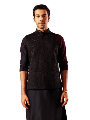 Black - Nehru Jacket 1