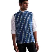 Indigo Blue - Nehru Jacket