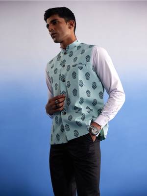 Mehandi - Nehru Jacket 2
