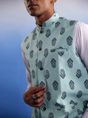Mehandi - Nehru Jacket 4