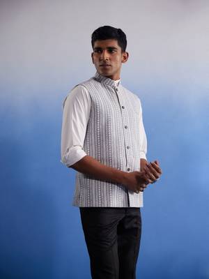 Gray - Nehru Jacket 2
