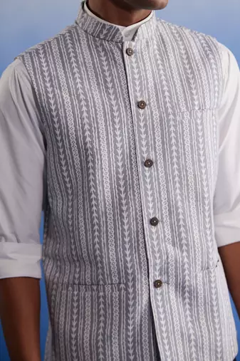 Gray - Nehru Jacket