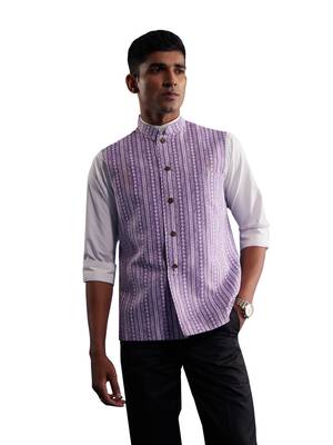 Purple - Nehru Jacket 1