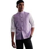 Purple - Nehru Jacket