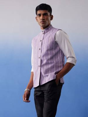 Purple - Nehru Jacket 2