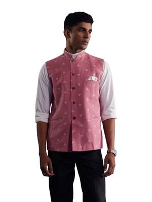 Pink - Nehru Jacket 1
