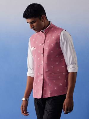 Pink - Nehru Jacket 2