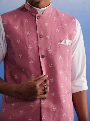 Pink - Nehru Jacket 4