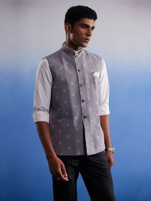 Gray - Nehru Jacket 2