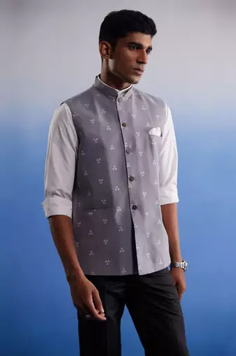 Gray - Nehru Jacket