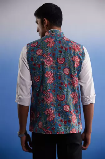 Aqua - Nehru Jacket