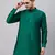 Green Silk Blend Kurta