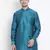 Dark Green Silk Blend Kurta